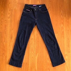 Glittery Y2K Bubblegum Denim Capris